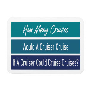 Funny Cruise Ship Humor Cabin Door Marker Magnet