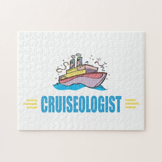 Funny Cruise Ship Jigsaw Puzzle (Horizontal)