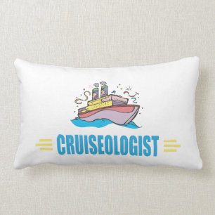 Funny Cruise Ship Lumbar Cushion