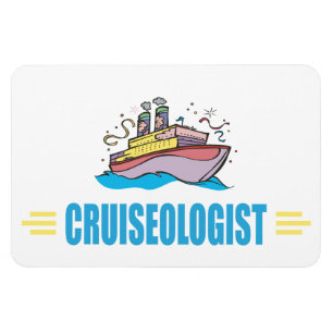 Funny Cruise Ship Magnet