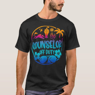 Funny Cruise Summer Last Day Of School Counsellor T-Shirt