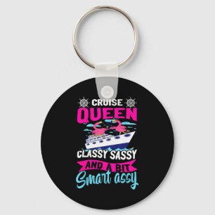 Funny Cruising Cruise Queen Cly Sy Smart Y Key Ring