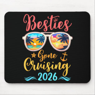 Funny Cruising Friends Squad 2026 Ies Gone Cruisin Mouse Mat