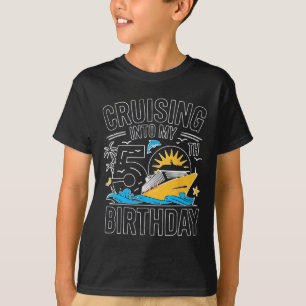 Funny Cruising Into My 50th Birthday Mediterranean T-Shirt