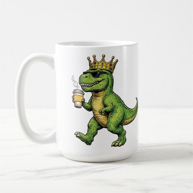 Funny Crypto Design Coffee Mug (Left)