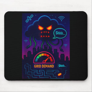 Funny Crypto Energy Environmental Satire Gift Tank Mouse Mat