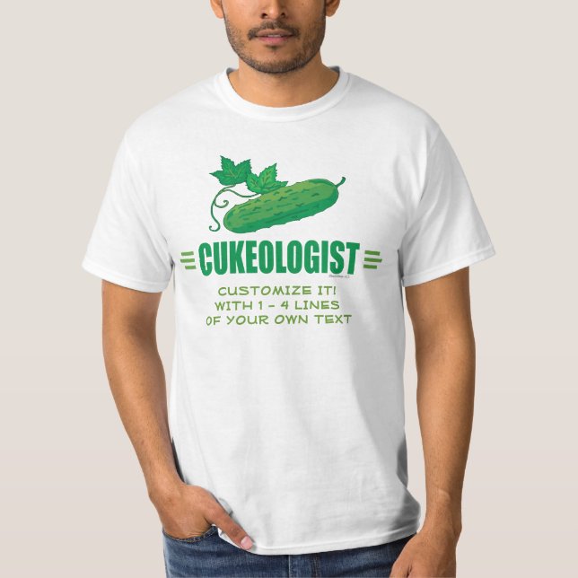 Funny Cucumber T-Shirt (Front)