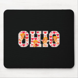 Funny Cud Ohio Midwestern Party O-h-i-o In Valenti Mouse Mat