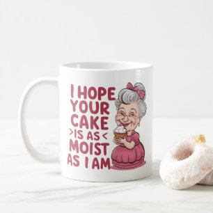 Funny Cupcake Baking Grandma Quotes Cupcake Lover Coffee Mug