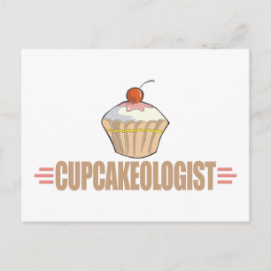 Funny Cupcake Postcard