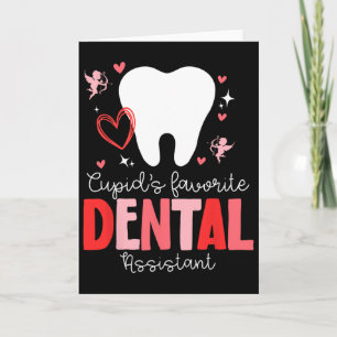 Funny Cupid's Favorite Dental Istant Valentine's D Card