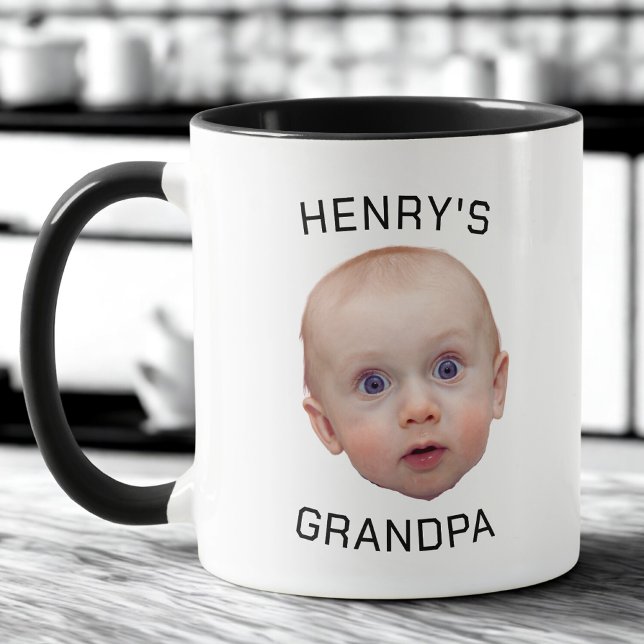 Funny Custom Baby Face  Mug (Creator Uploaded)