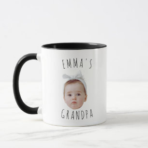 Funny Custom Baby Face Photo  Mug