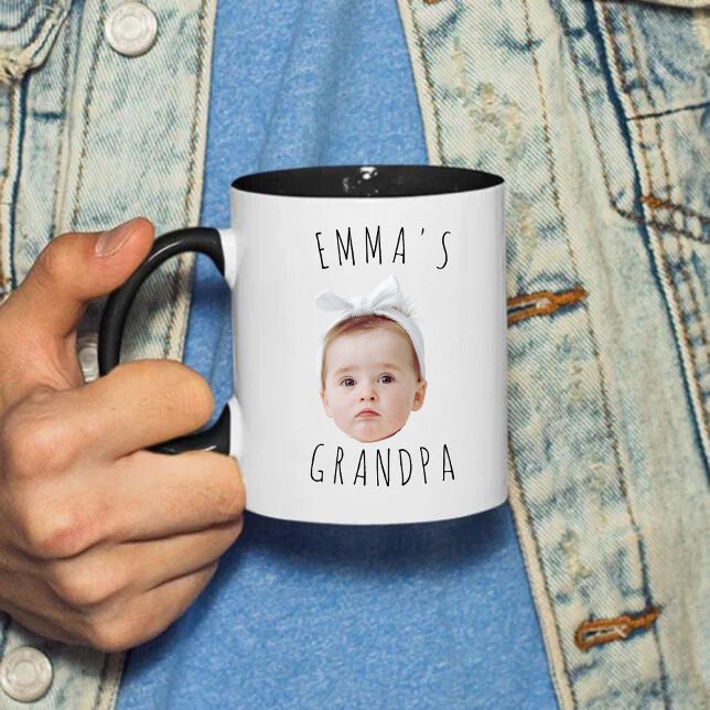Funny Custom Baby Face Photo  Mug (Creator Uploaded)