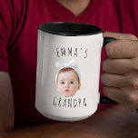 Funny Custom Baby Face Photo  Mug<br><div class="desc">Funny Custom Baby Face Photo Mug, Replace the face of this baby with your favourite photo (make sure to crop as much to the face as possible and use an app to remove the background) and personalise this funny Christmas Holiday mug with your kid, husband, or boyfriend on it! Also...</div>