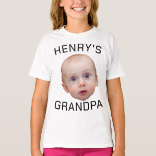 Funny Custom Baby Face  T-Shirt
