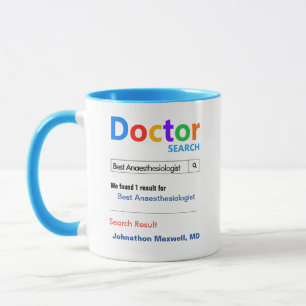 Funny Custom Best Anaesthesiologist Gift Mug