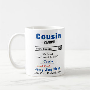 Funny Custom Best Cousin Mug