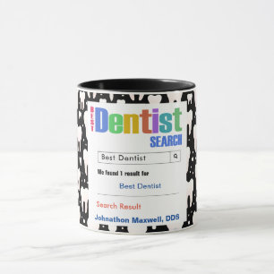 Funny Custom Best Dentist Gift Mug