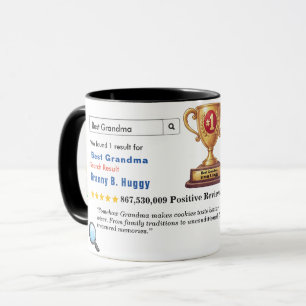 Funny Custom Best Grandma Mug