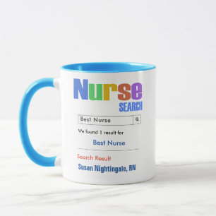 Funny Custom Best Nurse Gift Mug