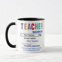 Funny Custom Best Teacher Gift
