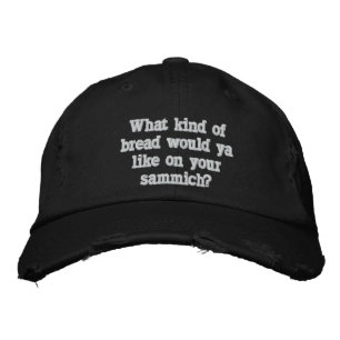 Funny Custom Distressed Baseball Cap