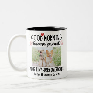 Funny Custom Dog 2 Photos Mug for Dog Lovers