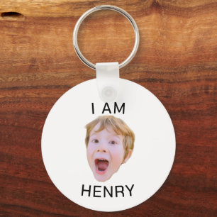 Funny Custom Face keychain Birthday Party Matching