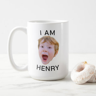 Funny Custom Face Mug Birthday Party Matching
