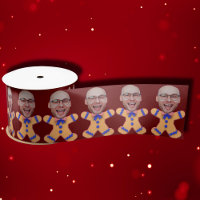 Funny Custom Face Photo Gingerbread Men Christmas