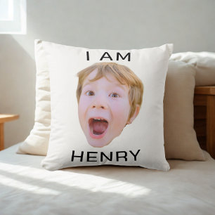Funny Custom Face Pillows Birthday Party Matching