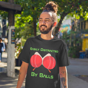 Funny Custom Gifts for Cricket Players Coaches T-Shirt