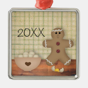 Funny Custom Gingerbread Man Ornament