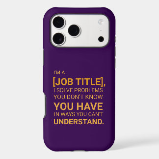 Funny Custom Job Title Sarcastic