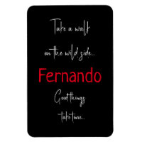 Funny Custom Name Take a Walk on the Wild Side