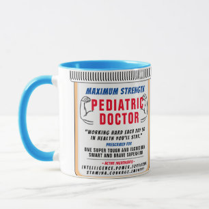 Funny Custom Paediatrics Gift Mug