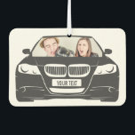 Funny Custom Photo Car Frame Car Air Freshener<br><div class="desc">Get creative and upload your own fun road rage photo and text.</div>