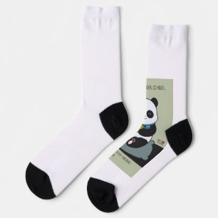 Funny Custom Sarcastic Panda Opinion Coworker Gift Socks