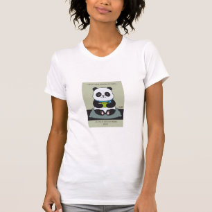 Funny Custom Sarcastic Panda Opinion Coworker Gift T-Shirt
