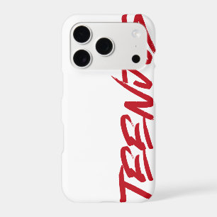 Funny Custom Text Baby Billy's Quote Teenjus Red 