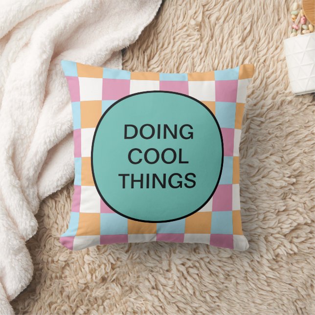 Funny custom text cushion (Blanket)