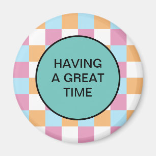 Funny custom text magnet