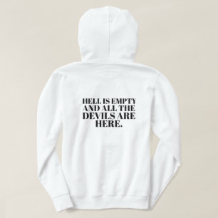 Funny Custom Text Stylish Modern Minimal Men Grey Hoodie
