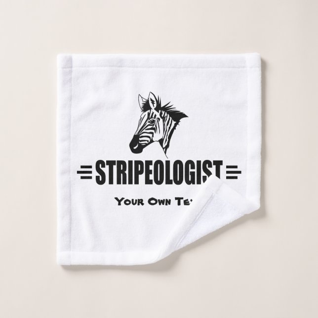 Funny Custom Zebra Lovers Wash Cloth (Wash Cloth)