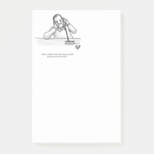 Funny Customer Service Humour Post It Notes