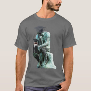 Funny Customisable Graduate Thinker T-Shirt