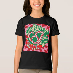 Funny Cute 67 Six Seven Merry Christmas Joke  Tri-Blend Shirt
