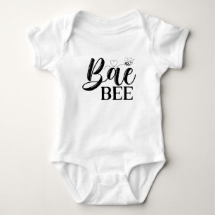 Funny Cute adorable bae bee Baby Bodysuit