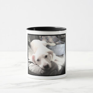 Funny Cute Adorable White Dog 60th Birthday Mug